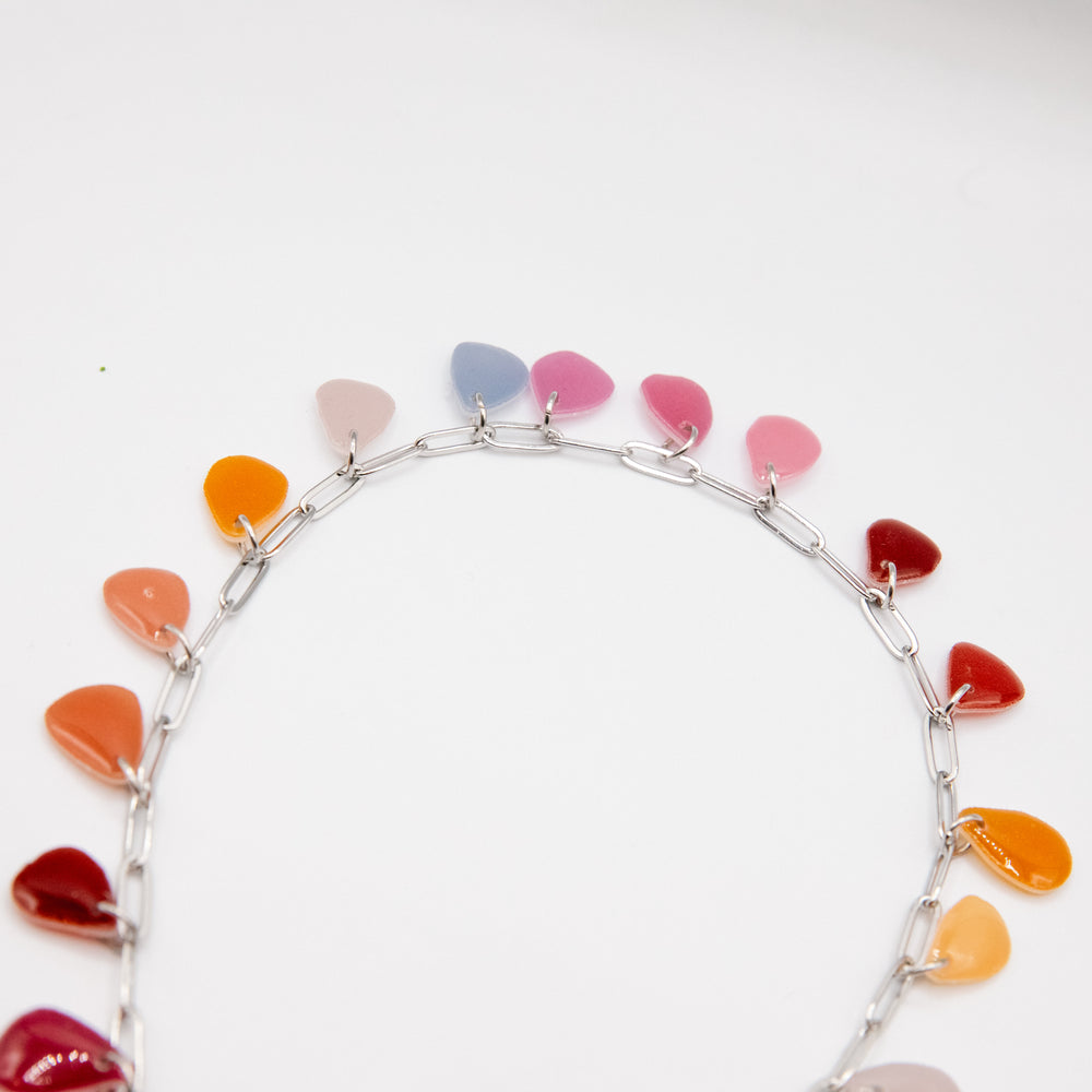 
                  
                    April Showers Silver Drop Necklace
                  
                