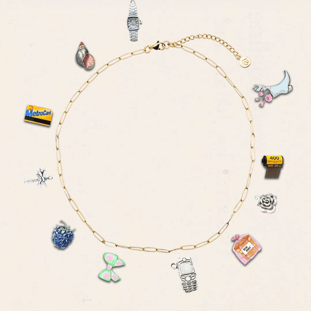 
                  
                    Custom Charm Necklace | 1 Year Anniversary
                  
                
