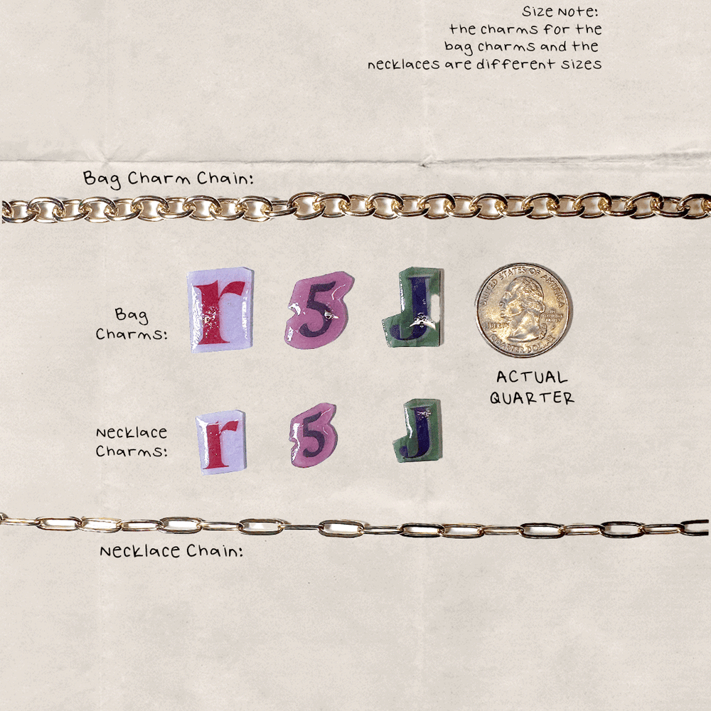 
                  
                    Custom Charm Necklace | 1 Year Anniversary
                  
                
